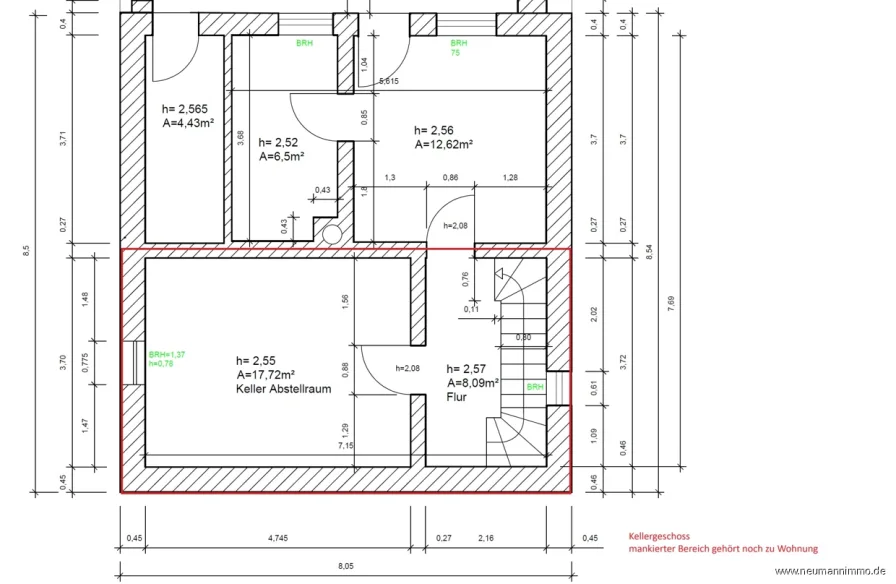 Grundriss KG