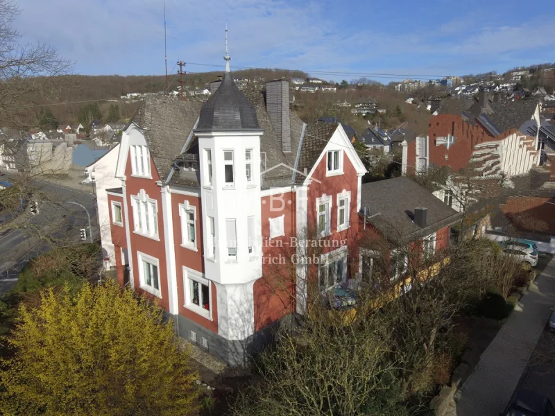 Ansicht  - Haus kaufen in Siegen / Weidenau - Gepflegte Jugendstilvilla in Weidenau sucht neuen Liebhaber !