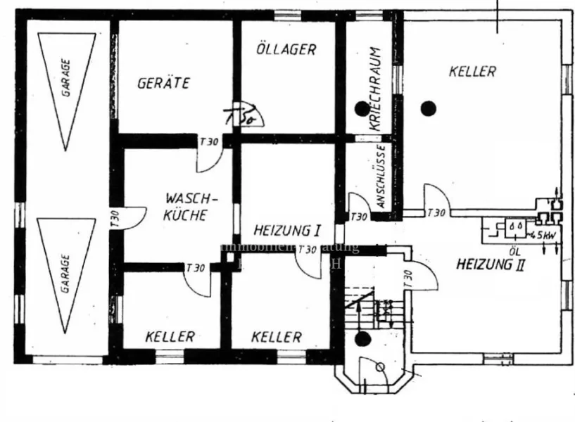 Grundriss Kellergeschoss