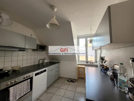 Küche - Wohnung mieten in Warendorf - Attraktive und weitläufige 4-Zimmer-Wohnung mit Südbalkon in der Innenstadt!