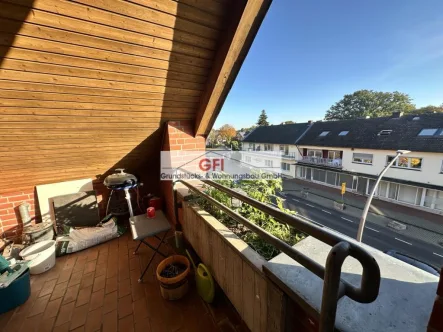 Balkon - Wohnung mieten in Ladbergen - Herrliche Dachgeschosswohnung mit Sonnenbalkon