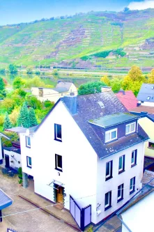 Luftaufnahme - Haus kaufen in Koblenz - REDUZIERT! Koblenz-Lay: gepflegtes Haus in toller Wohnlage