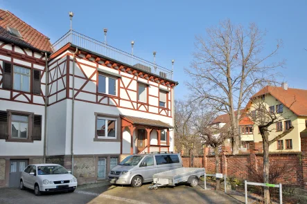 Büroansicht - Büro/Praxis mieten in Bretten - Repräsentative Büroräume in stilvoller Jugendstilvilla – Bretten