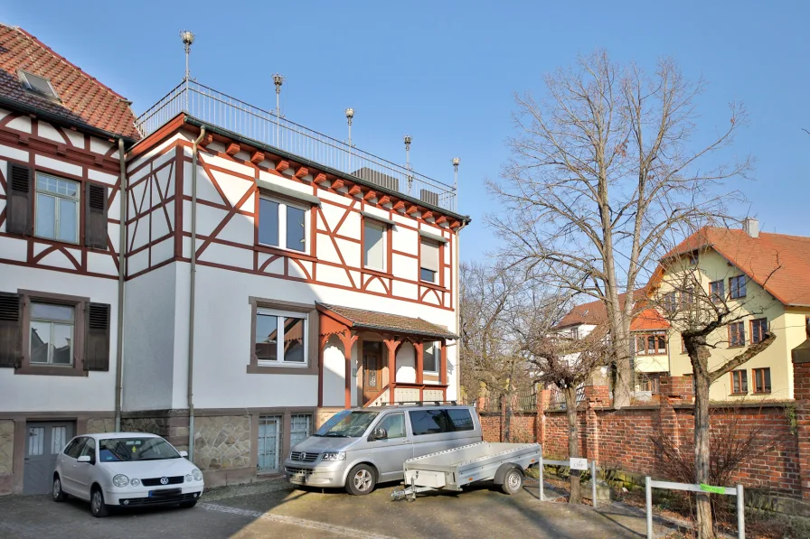 Büroansicht - Büro/Praxis mieten in Bretten - Repräsentative Büroräume in stilvoller Jugendstilvilla – Bretten