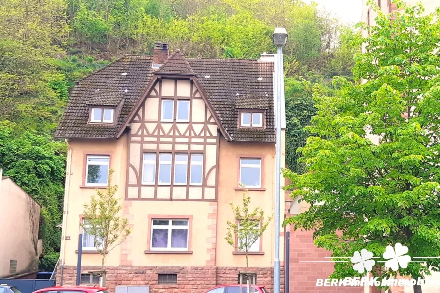 Frontansicht - Haus kaufen in Miltenberg - BERK Immobilien – ein charmantes Mehrfamilienhaus mit 3 abgeschlossenen Wohnungen in Miltenberg