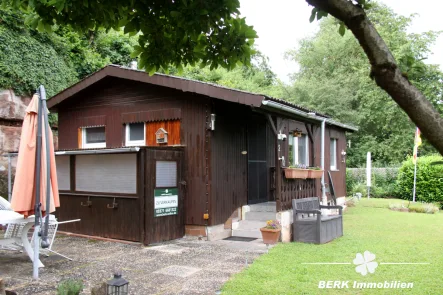 BERK Immobilien - Wochenendhaus Rüdenau - Haus kaufen in Rüdenau - BERK Immobilien - Massiv gebautes Wochenendhaus mit ausgebautem Keller in Rüdenau - Anbau möglich