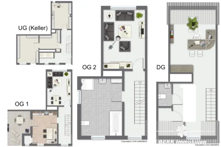 BERK Immobilien - Haus in Amorbach - Haus kaufen in Amorbach - BERK Immobilien - Vier Ebenen zum kleinen Preis - zentrale Lage in Amorbach -größtenteils renoviert