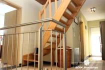 Diele DG mit Treppe zum Giebel