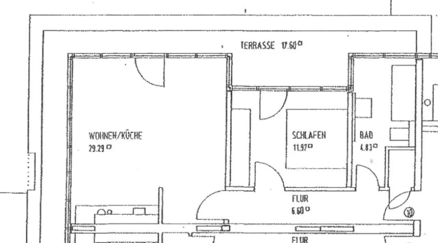 Grundriss Wohnung 10