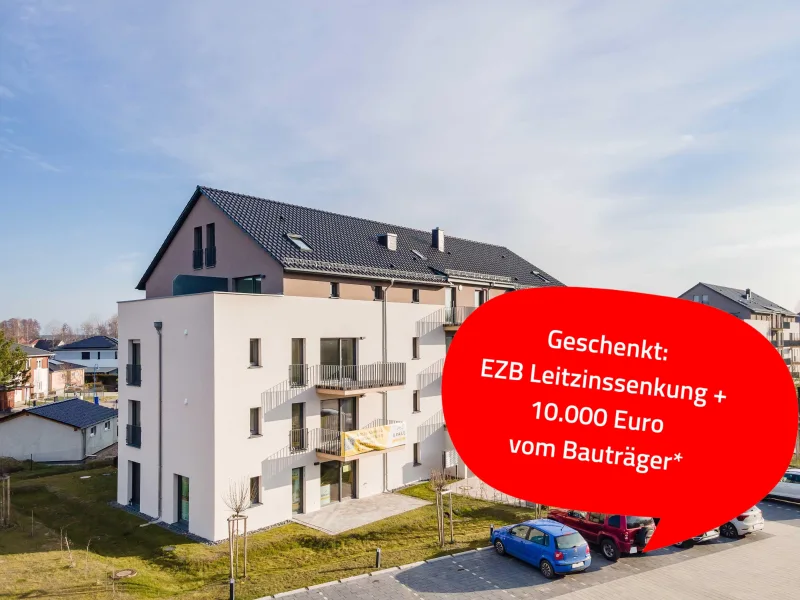 Außenansicht - Wohnung kaufen in Bestensee - Wunderschöne 4-Zimmer-Erdgeschosswohnung zwischen Seen gelegen!