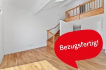 Wohnbereich, Blick zur Galerie