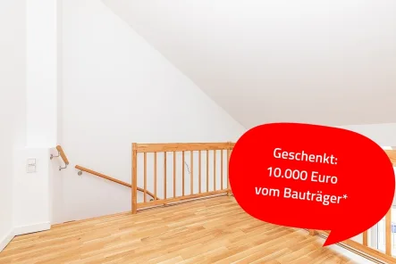 Beispiel Galerie - Wohnung kaufen in Bestensee - Fertiggestellte 3-Zimmer-Maisonette – Natur pur & top Anbindung