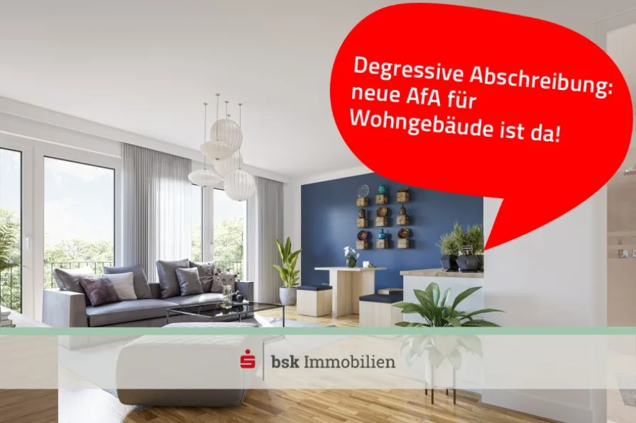 Interieur Wohnbereich - Wohnung kaufen in Berlin - Erstbezug: moderne Wohnung mit 3 Zimmern und Außenstellplatz