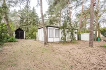 Bungalow- u. Garagenansicht