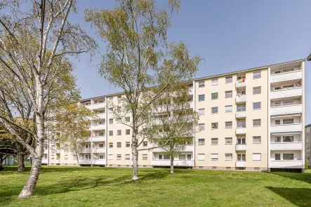 Sonnenseite Balkon - Wohnung kaufen in Berlin - Helle 3-Zimmer-Wohnung nahe des Großen Spektesees