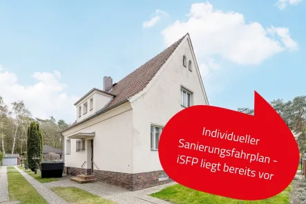  - Haus kaufen in Berlin - Einfamilienhaus auf schönem Grundstück nahe am Heiligensee