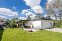 Garage mit Terrasse