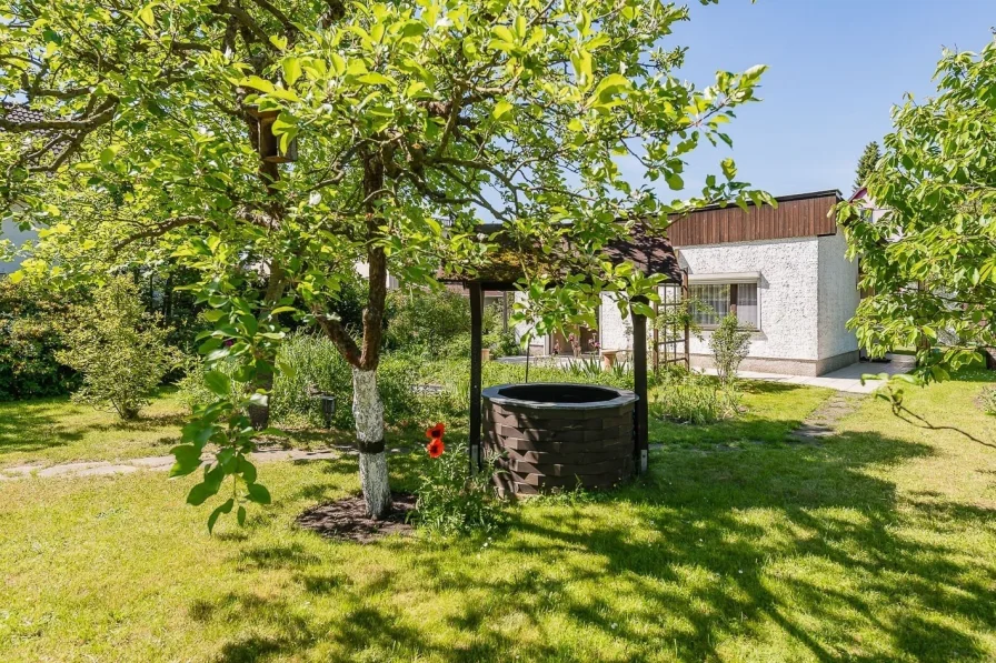 Garten - Grundstück kaufen in Hoppegarten - 851 m² Wohnbaugrundstück in Hoppegarten stadtnah zu Berlin