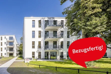 Außenansicht Eingang - Wohnung kaufen in Königs Wusterhausen - Wunderschöne 4-Zimmer-Erdgeschosswohnung vor den Toren Berlins!