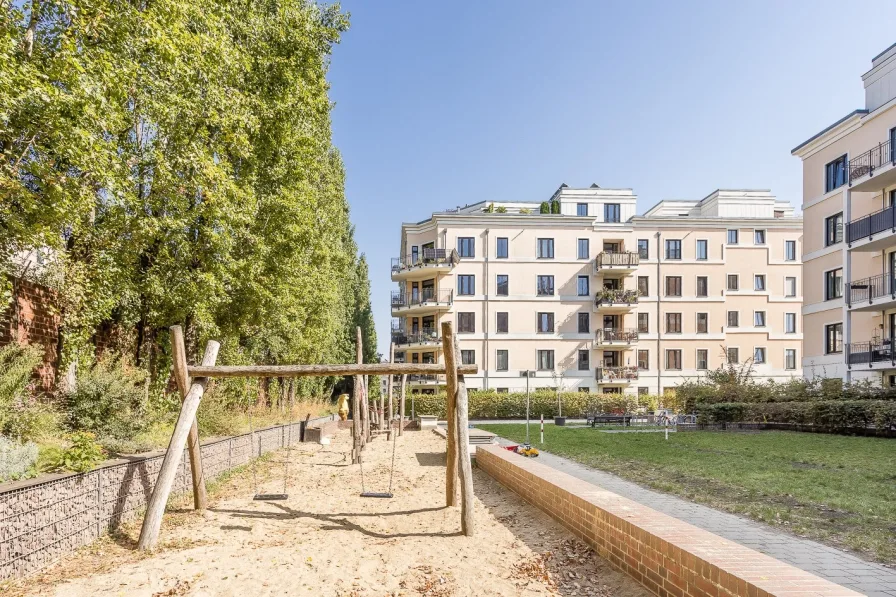 Spielplatz im Innenhof