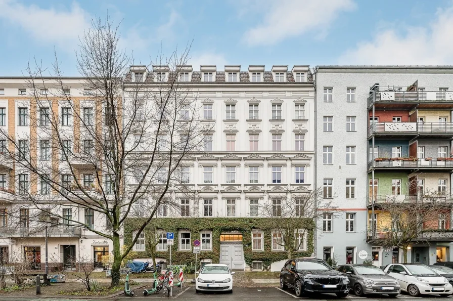 Hausansicht - Wohnung kaufen in Berlin - Traumhafte 2-Zimmer-Wohnung am beliebten Mauerpark