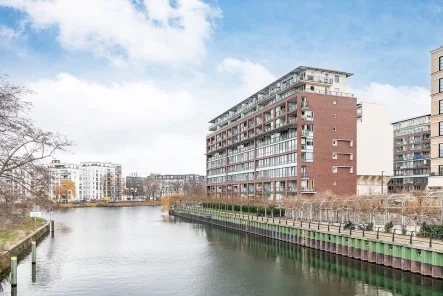 Außenansicht - Wohnung kaufen in Berlin - 1-Zimmer-Wohnung mit Blick auf das Salzufer