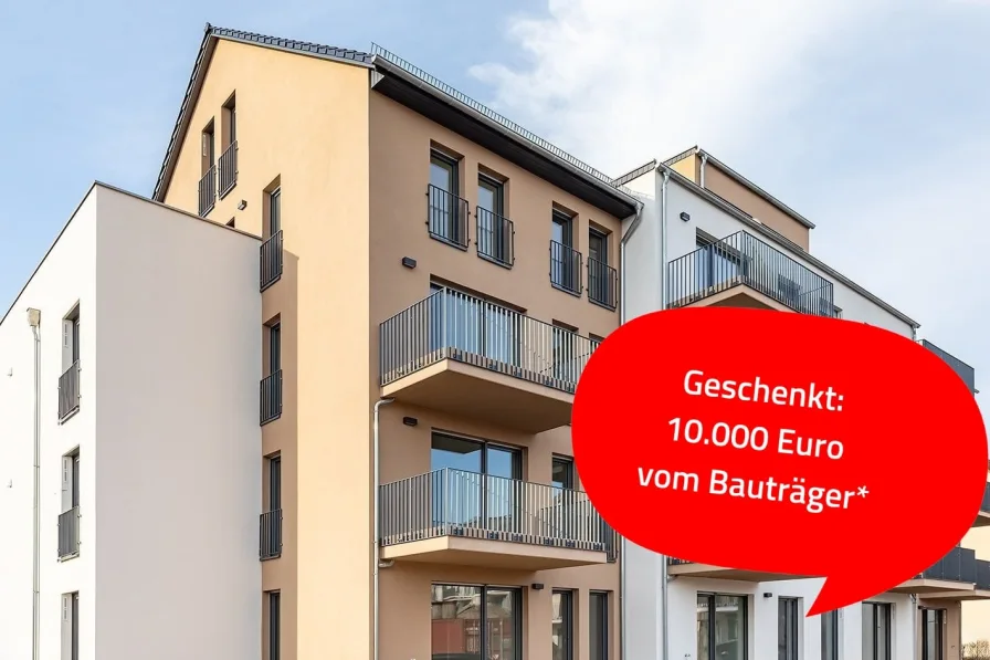 Außenansicht - Wohnung kaufen in Bestensee - Terrasse & Garten: 4-Zimmer mit Einbauküche & Außenstellplätze