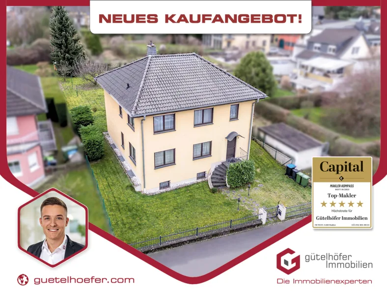 Frame2023_Kukelka_NEUES KAUFANGEBOT Kopie - Haus kaufen in Bonn / Muffendorf - Gepflegtes Ein- oder Zweifamilienhaus mit großem Garten in Top-Lage von Bonn-Muffendorf