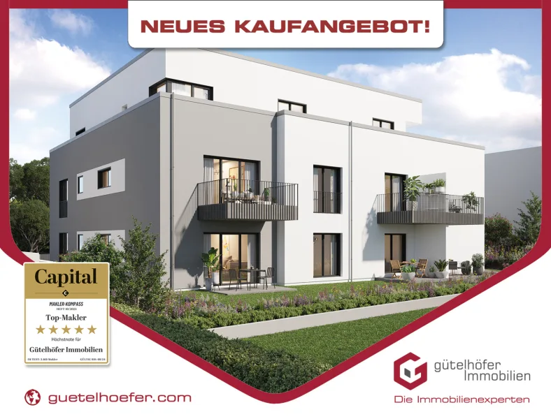 NEUES KAUFANGEBOT - Wohnung kaufen in Bornheim - Erstbezug - barrierefrei! Exklusive 64m² | 2-Zimmer Erdgeschosswohnung mit Terrasse und Gäste-WC