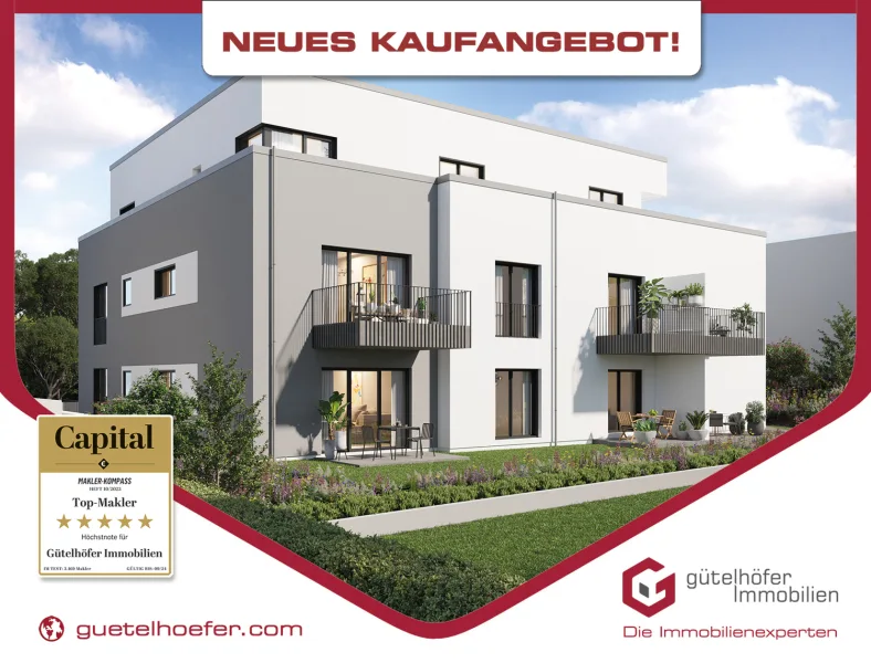 NEUES KAUFANGEBOT - Wohnung kaufen in Bornheim - Erstbezug - barrierefrei! Exklusive 75m² | 3-Zimmer Erdgeschosswohnung mit Terrasse und Gäste-WC