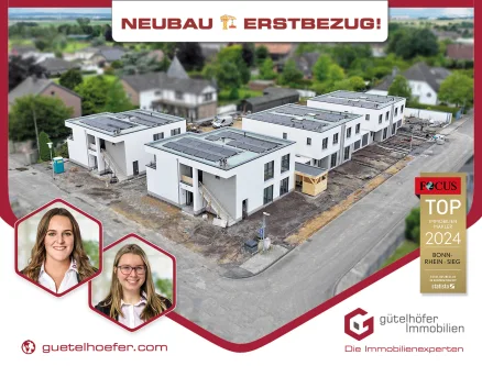 NEUES MIETANGEBOT - Wohnung mieten in Swisttal / Straßfeld - Erstbezug! Energieeffiziente 113m² Vierraumwohnung mit Balkon, Einbauküche & Stellplatz in Straßfeld