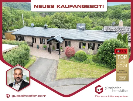 Frame2023_Rick_NEUES MIETANGEBOT Kopie 2 - Haus kaufen in Bad Münstereifel / Houverath - Wohnen auf einer Ebene! Großzügiges Einfamilienhaus mit Wintergarten und Garage in ruhiger Lage