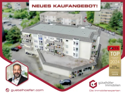 Frame2023_Rick_NEUES MIETANGEBOT Kopie 2 - Wohnung kaufen in Rheinbach - Solide vermietete Dreiraumwohnung mit Balkon, Aufzug und Kfz-Stellplatz in zentraler Lage