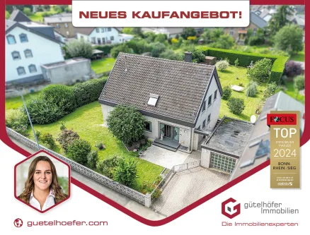 NEUES KAUFANGEBOT - Haus kaufen in Euskirchen / Kirchheim - Solide und großzügig! Freistehender Familientraum mit Terrasse, großem Garten u. Garage in Kirchheim