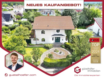 Frame2023_Hausen_NEUES KAUFANGEBOT Kopie - Haus kaufen in Swisttal / Morenhoven - NEUER PREIS! Repräsentatives und stilvolles Architektenhaus mit idyllischem Garten, Teich und Garage