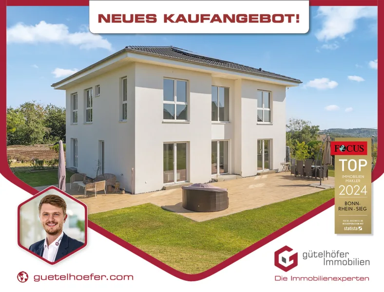 NEUES KAUFANGEBOT - Haus kaufen in Berg / Freisheim - Neuwertig und großzügig! Stilvolles Smart-Home-Einfamilienhaus mit Einbauküche auf 1.400m² Grund