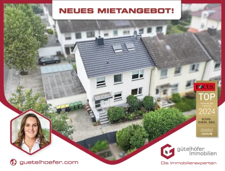 NEUES MIETANGEBOT - Haus mieten in Rheinbach - Wohnen auf Zeit! Bezugsfreies Einfamilienhaus mit Garten und Garage im Herzen von Rheinbach-Stadt!