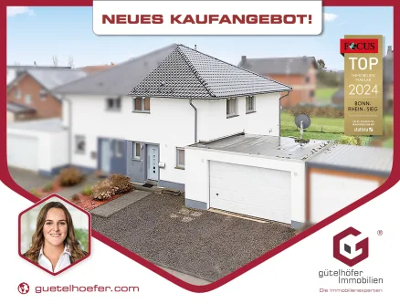 NEUES KAUFANGEBOT - Haus kaufen in Bad Münstereifel / Wald - Junge Doppelhaushälfte mit Fußbodenheizung, Garten und Doppelgarage in Bad Münstereifel-Wald