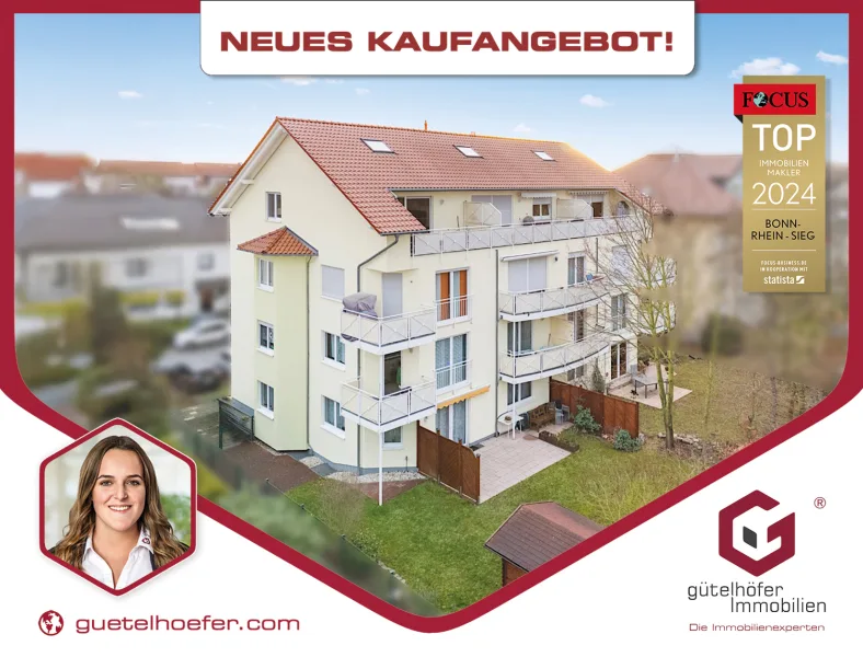 Pyringer_Frame2024 Kaufangebot Kopie - Wohnung kaufen in Rheinbach - Kapitalanlage gesucht? Solide vermietete 4-Zimmer Citywohnung mit Aufzug, Stellplatz und 2 Balkonen