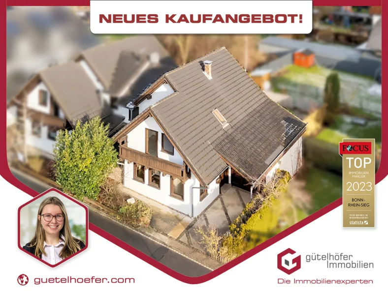 Frame2023_Balg_NEUES MIETANGEBOT Kopie - Haus kaufen in Wachtberg / Fritzdorf - Für die kleine Familie! Bezugsfreie Doppelhaushälfte mit Garage und Einbauküche in ruhiger Wohnlage