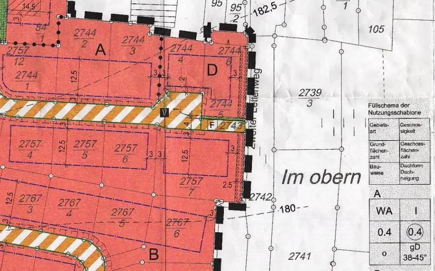 Auszug B-Plan