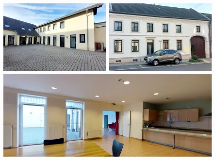  - Haus kaufen in Linnich - Linnich geschlossene Hofanlage mit 569 m² Wohn-/Büro-/Tagestättenfläche auf 3778  m² Areal