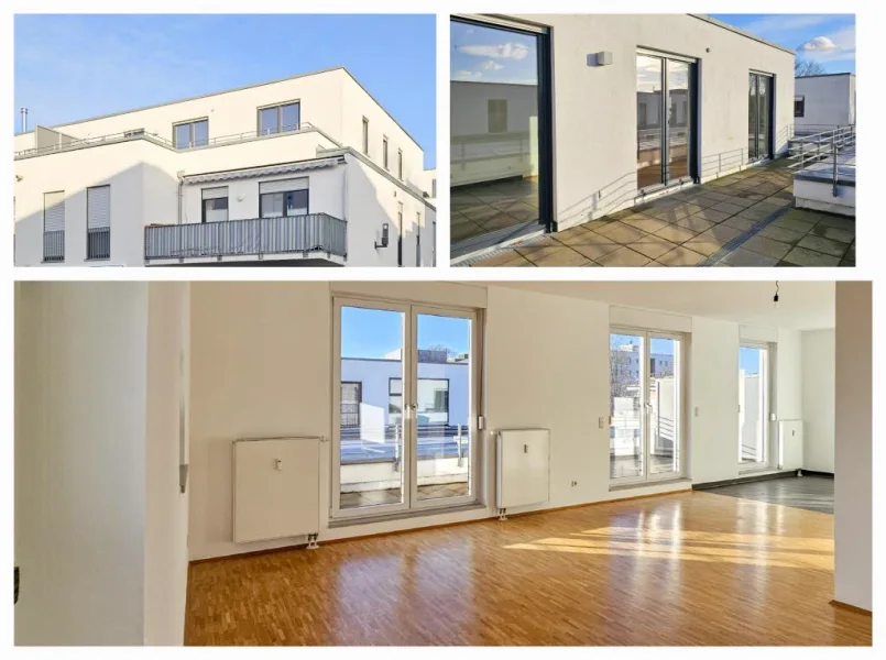 Bild1 - Wohnung kaufen in Köln - Marienburg 3-Zimmer-Penthouse SW-Terrasse Aufzug Ruhiglage TG-Platz 7-Familienhaus