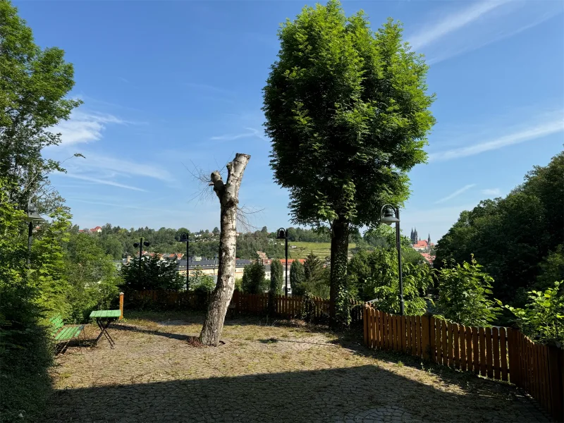 Terrasse mit herrlichem Blick