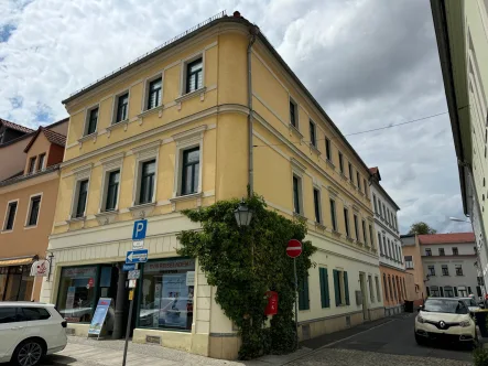 Objektansicht - Haus kaufen in Großenhain - Wohn- und Geschäftshaus im Herzen von Großenhain