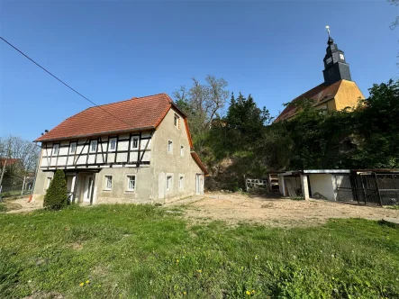 Objektansicht - Haus kaufen in Käbschütztal - Harmonie zwischen Vergangenheit und Zukunft: Exklusives Wohnen in einem modernisierten Denkmal