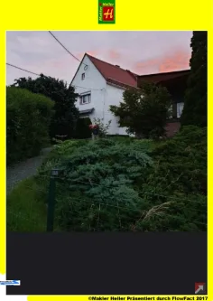 Vorderansicht - Haus kaufen in Hirschfeld - Verträumtes Objekt im Erzgebirgsvorland