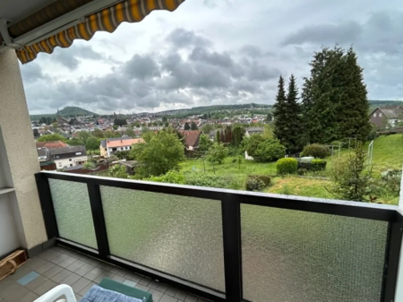 Balkon mit Fernblick Wohnung 1