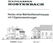 Neubau eines Mehrfamilienhauses 