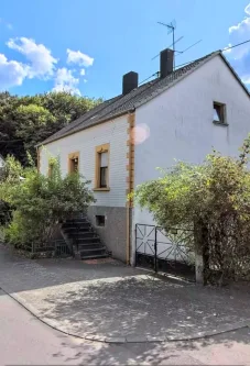 Außenansicht - Haus kaufen in Völkingen - Einfamilienhaus  in ruhiger Lage von Völklingen!